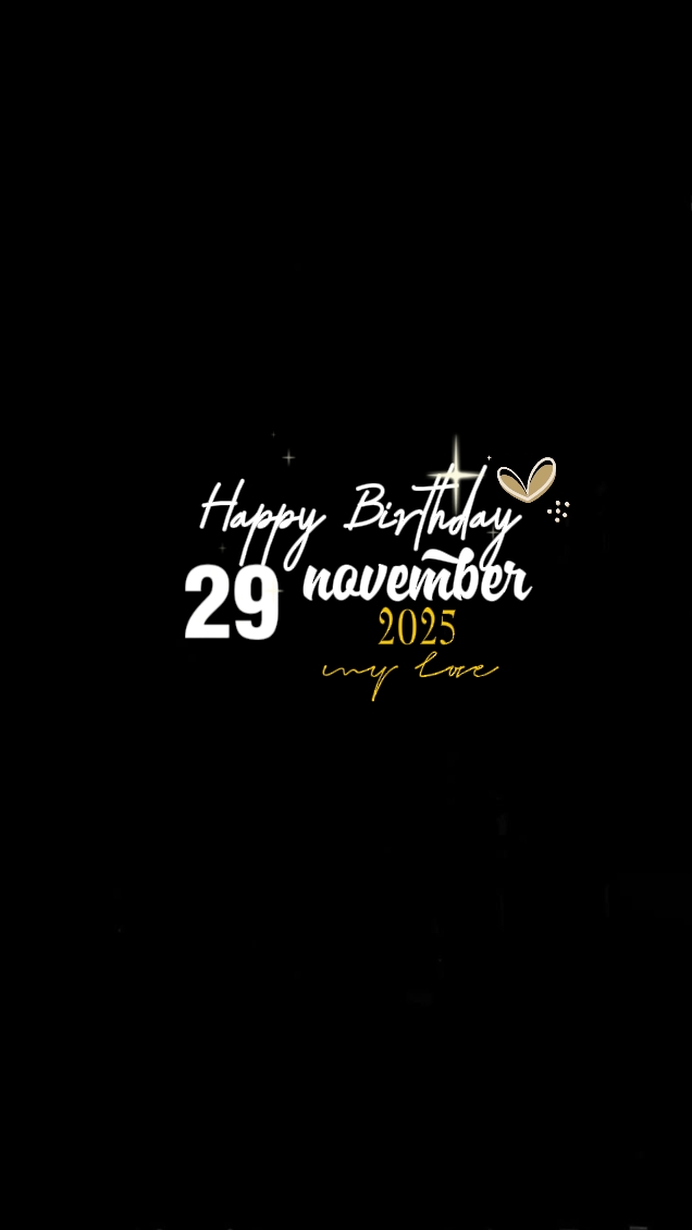HBD 29 November