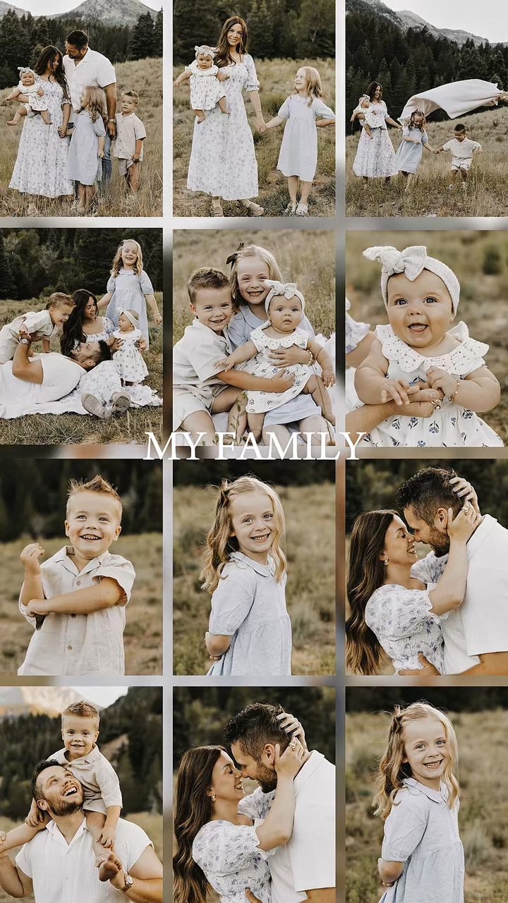 Kolaj aile fotoğrafı