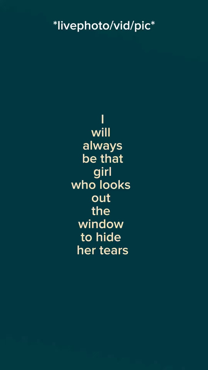 to hide her tears