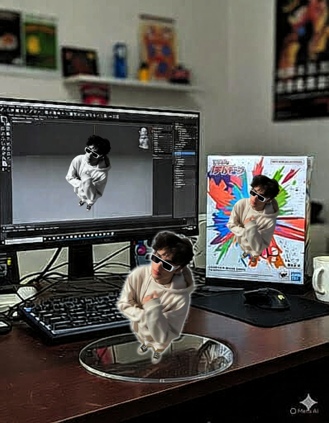 Estilo estatueta 