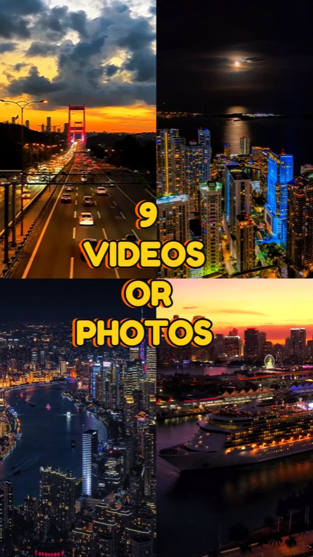 9 VIDEOS OR PHOTOS 