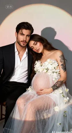 Couple maternity