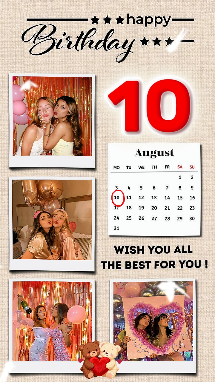 HBD 10 août 2026