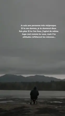 Je suis une personne