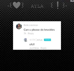 requested knuckles !