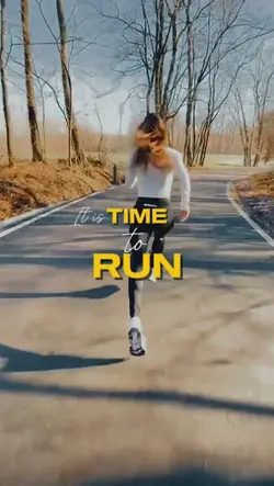 It is time to run