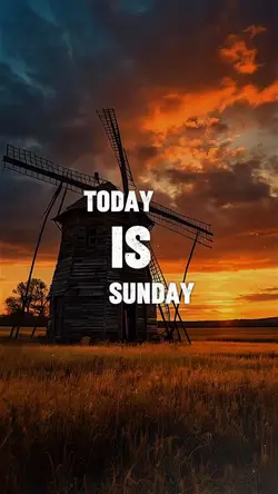 God To day is Sunday