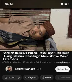 setelah buka puasa