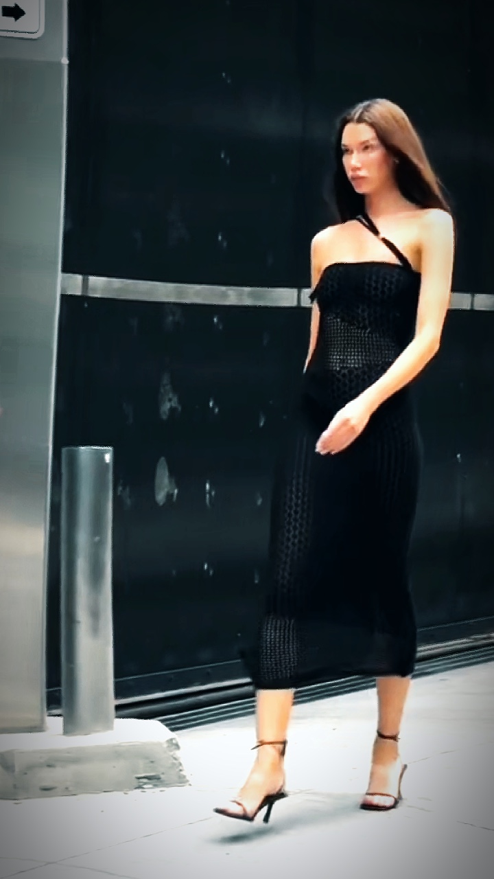 Cámara lenta de moda 