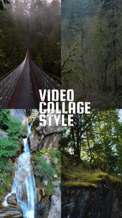 VIDEO COLLAGE STYLE