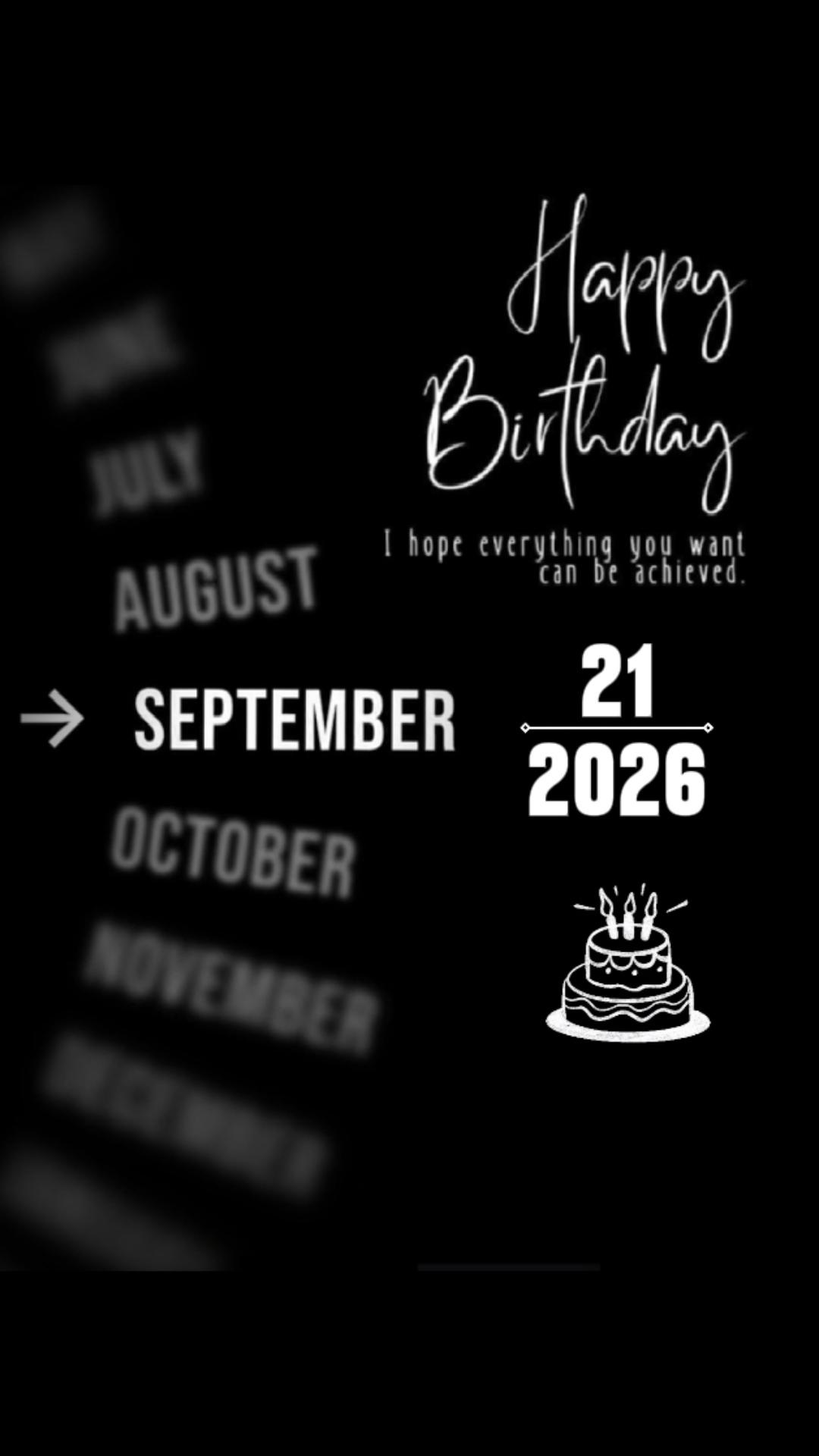 BDAY LOVE 21 SEPTEMB