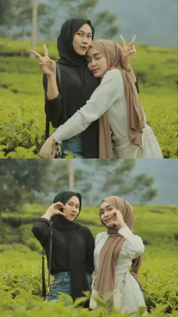 2 foto sahabat 