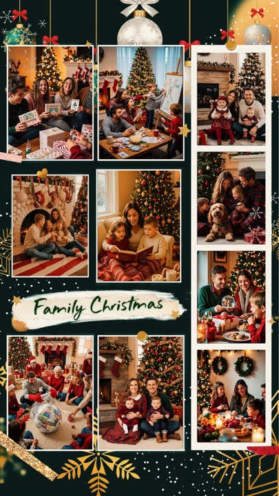 Familie Weihnachten 