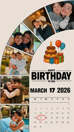 Hbd 17 March son
