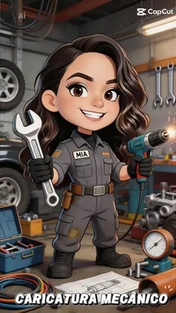 CARICATURA MECÂNICO 