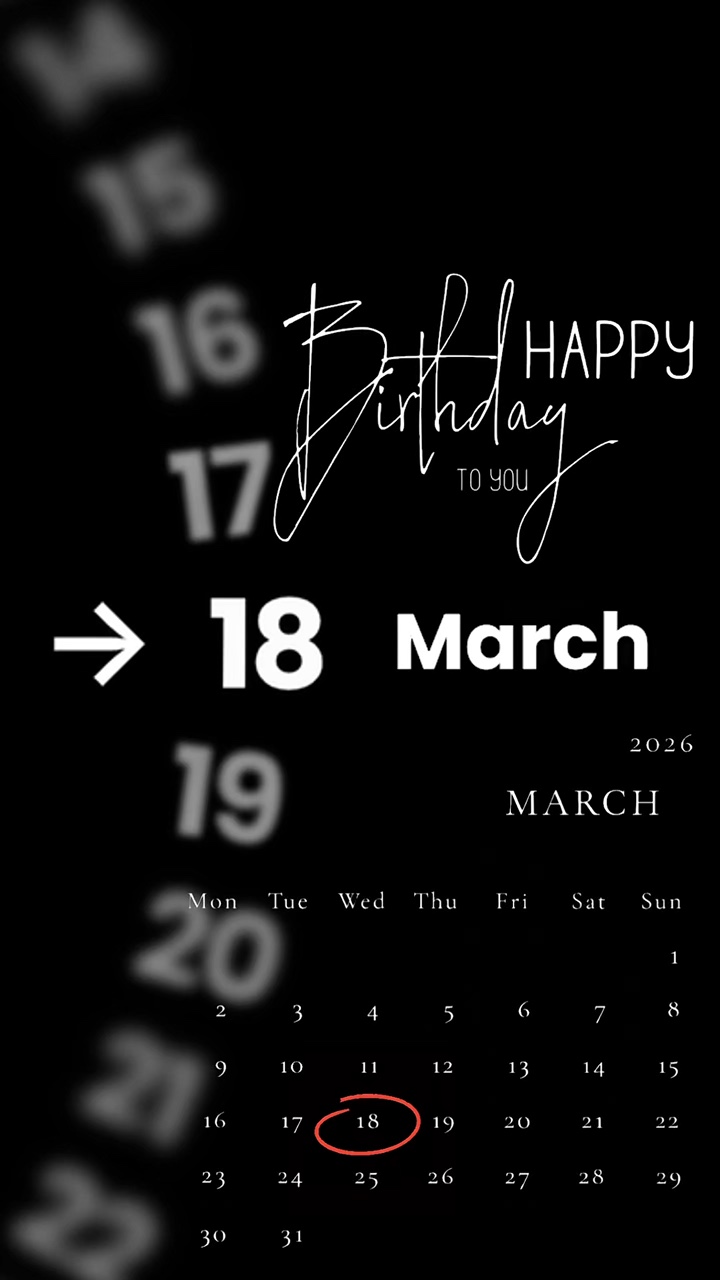 CUMPLEAÑOS 18 DE MARZO