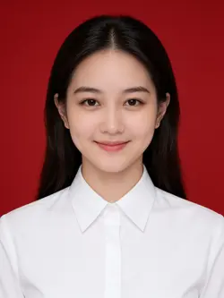 red background