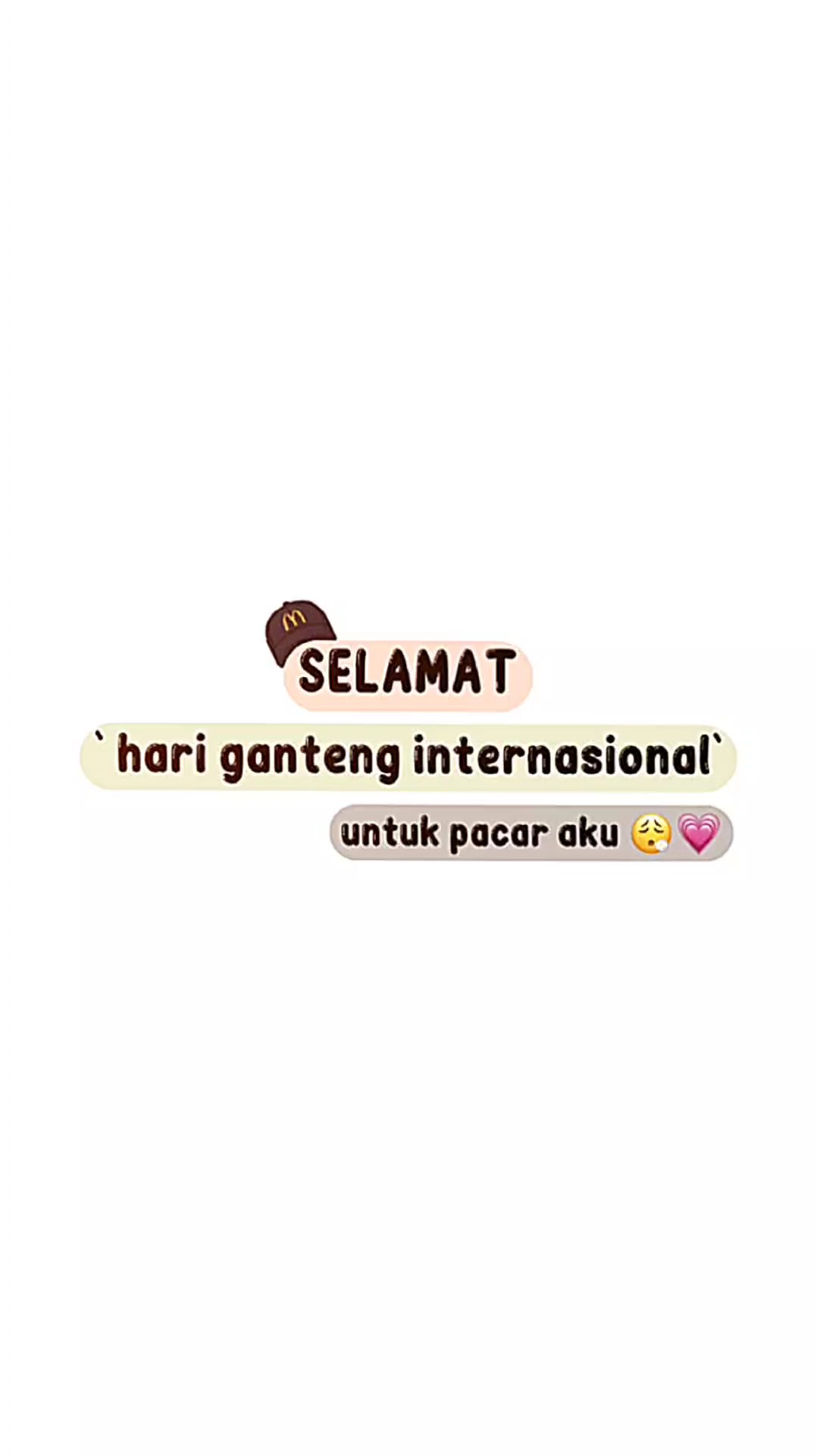 Selamat hari Ganteng