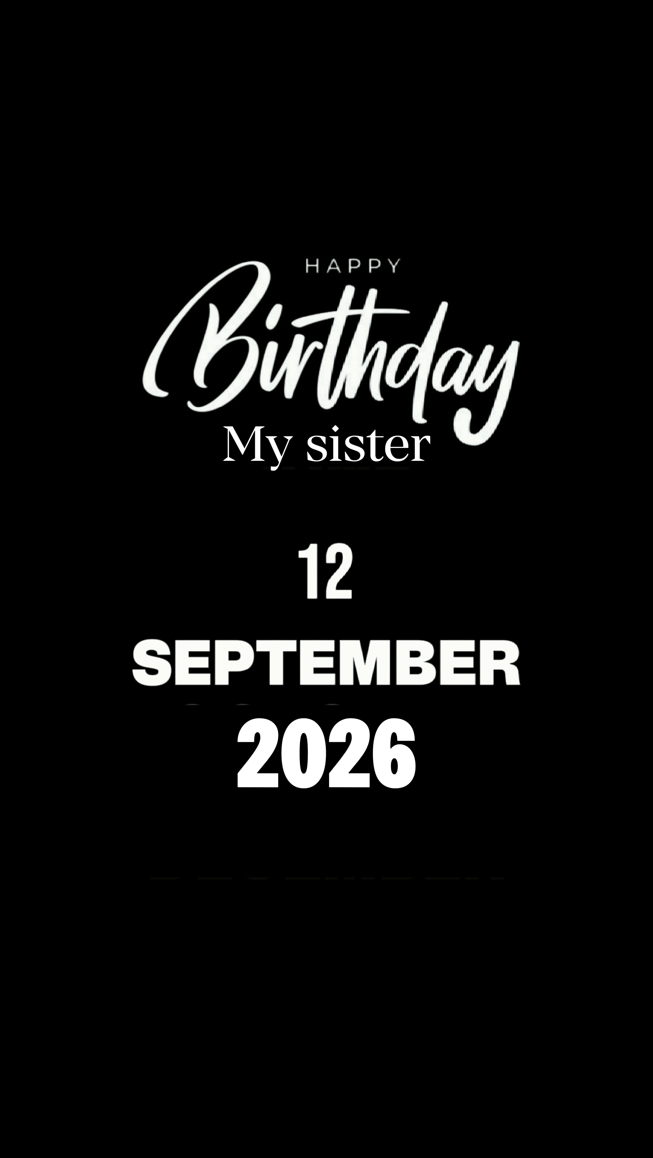 BDAY SISTER 12 SEP