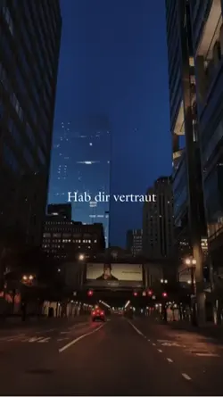 Hab dir vertraut..