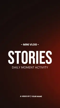 Stories Vlog
