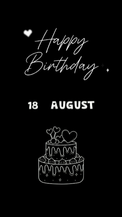 18 AUGUST BIRTHDAY 