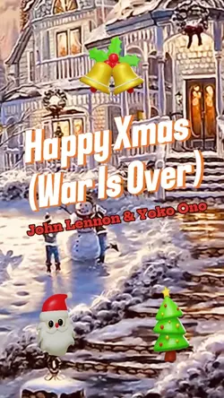 HappyXmasジョン&ヨーコ🎄