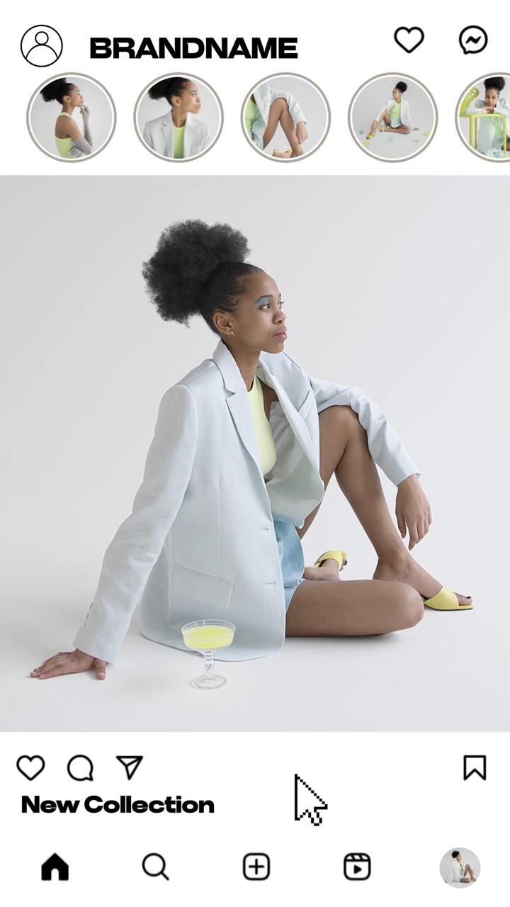 Women’s Clothing Products Display TikTok Style