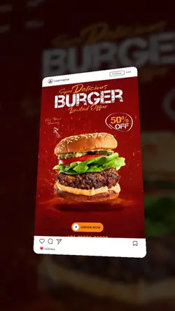 Food instagram Flyer