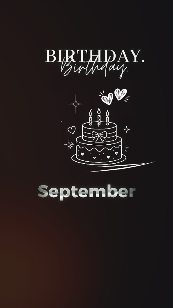 HBD SEPTEMBER 