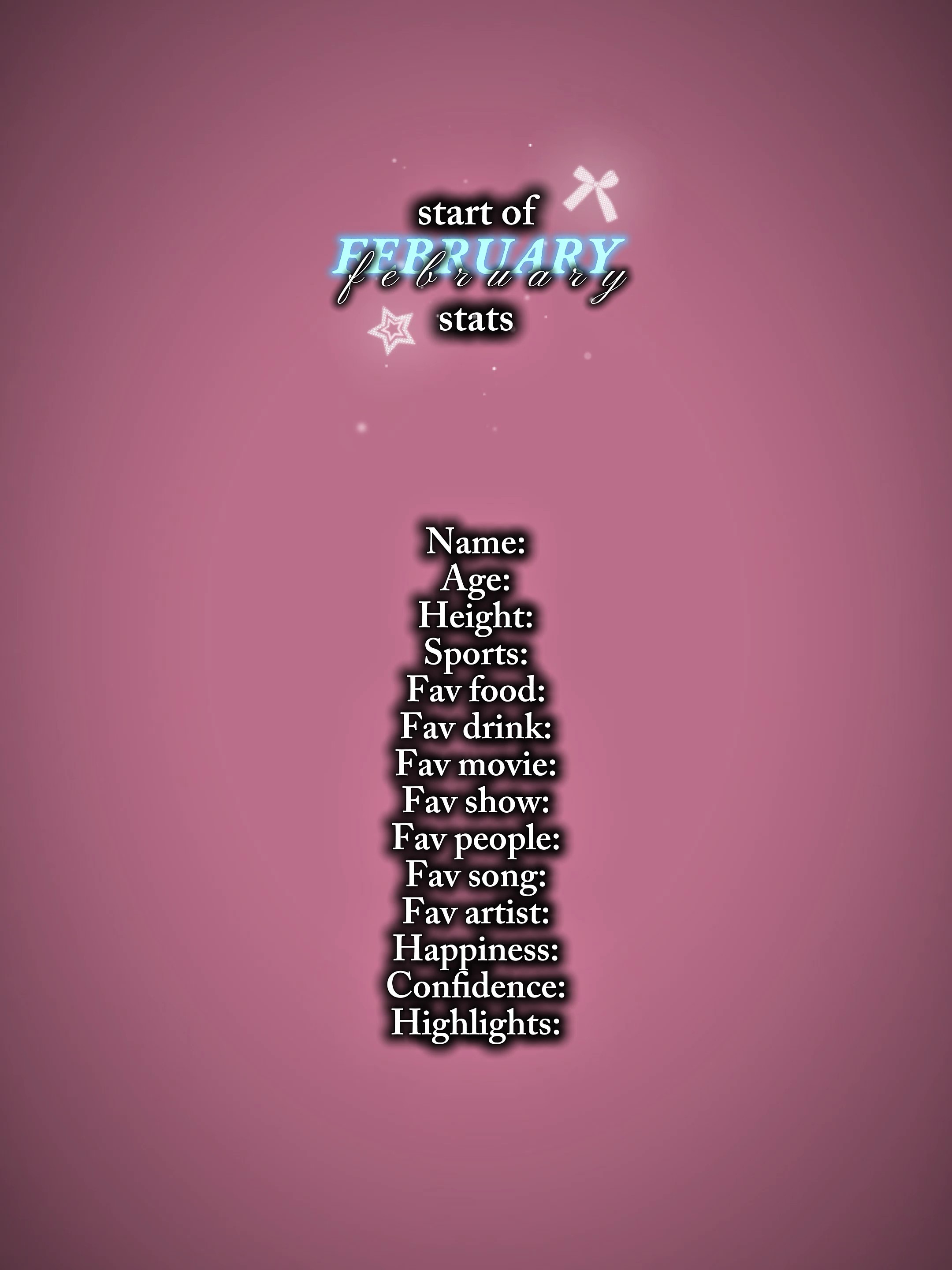 Estadísticas de febrero