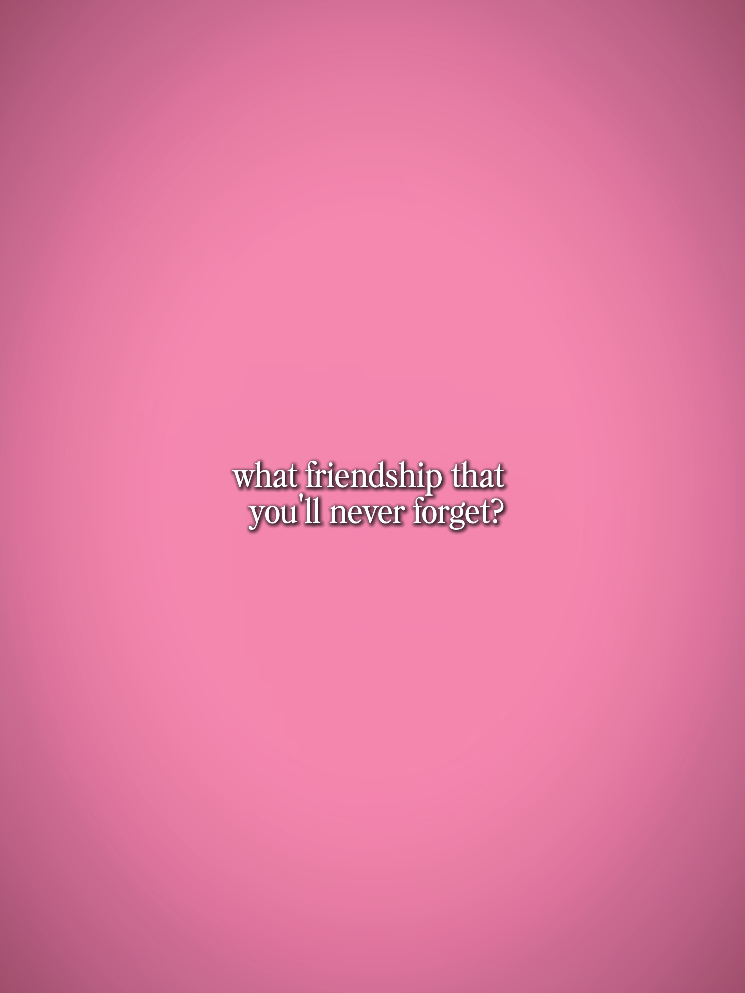 friendship 