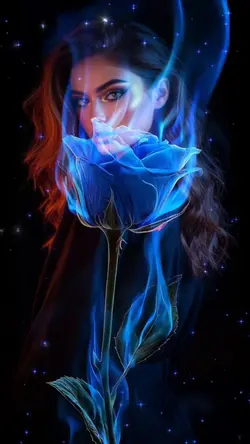 Blue rose