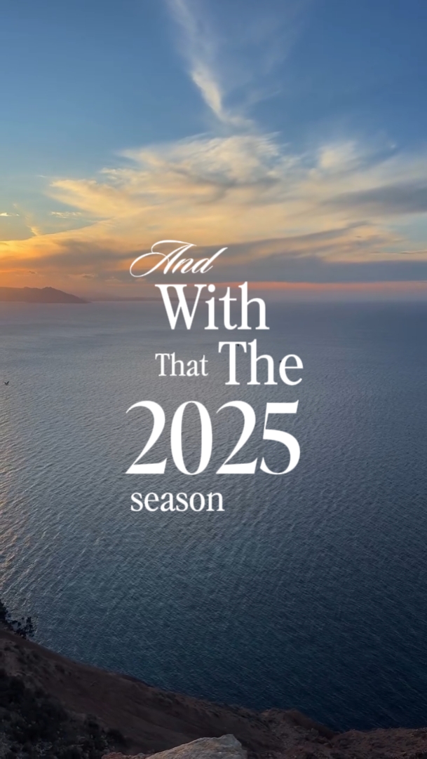 A temporada 2025 