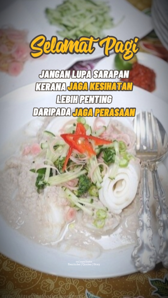 Jangan Lupa Sarapan