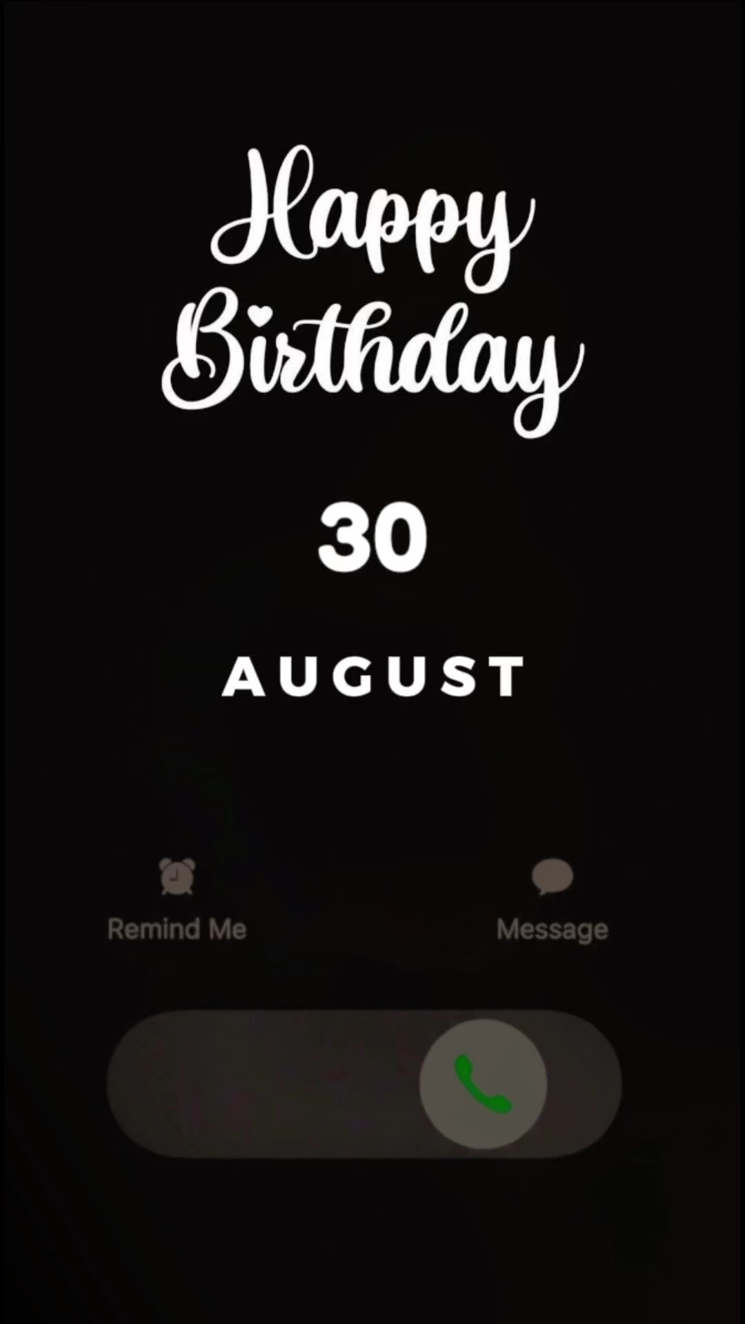 hbd to me