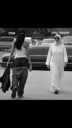 me and my mom
