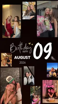 Birthday 09 August