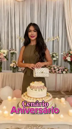 Cenário aniversário 