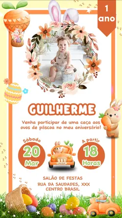 Convite Páscoa 