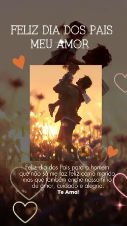 Feliz dia dos pais