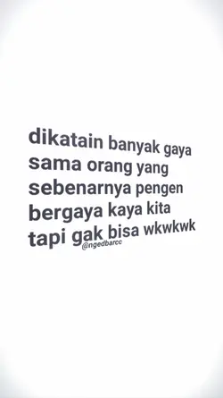 dikatain banyak gaya