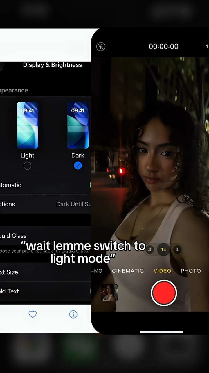 switch to light mode