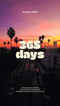 365 days in 1 minute