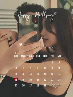 HAPPY MONTHSARY 