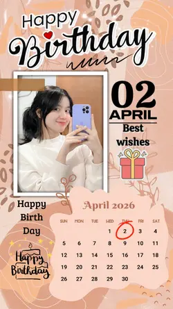 HBD 2 APRIL 2026