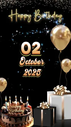birthday 2 Oct 2025