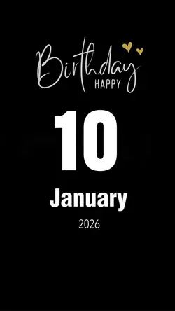 hbd 10 January 2026