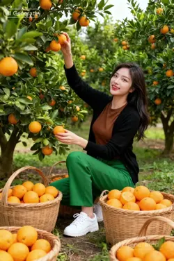 picking orange ai