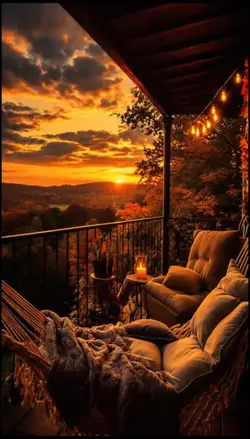 Balcony Sunse